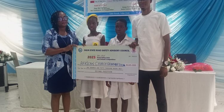 Driving Home Excellence: African Church Grammar School Wins 2nd Place in Statewide Road Safety Debate & Quiz